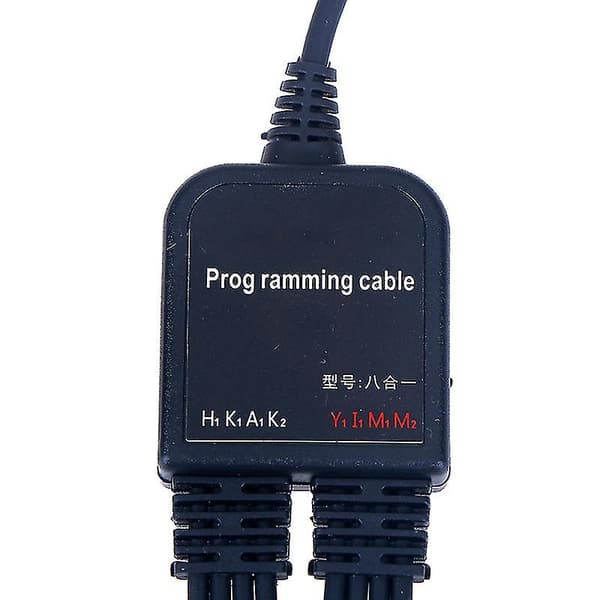 8 i 1 Computer USB Programmeringskabel til Handy Walkie Talkie Bilradio