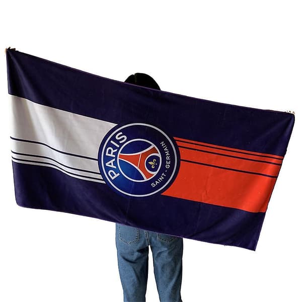 Paris 75*140cm Trykt rektangulær badehåndkle Strandhåndkle Fans