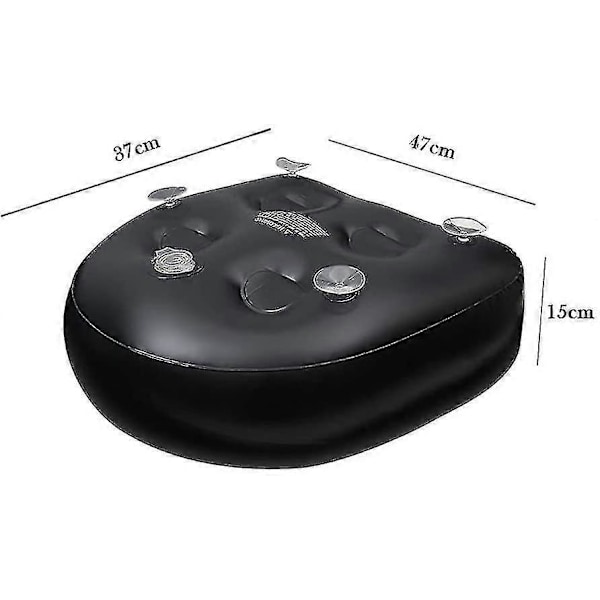Lay Z Spa Jacuzzi Sittplatser, Multifunktionell Uppblåsbar Sits Med Sugkopp, Halkfri För Vuxna, Äldre, Barn Hemma, Spa Och Vila