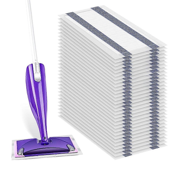 36 kpl kertakäyttöisiä moppityynyjen täyttöpakkauksia Swiffer Wet Jet Spray Mop -moppiin - Wet Jet -tyynyt kaikille lattiatyypeille