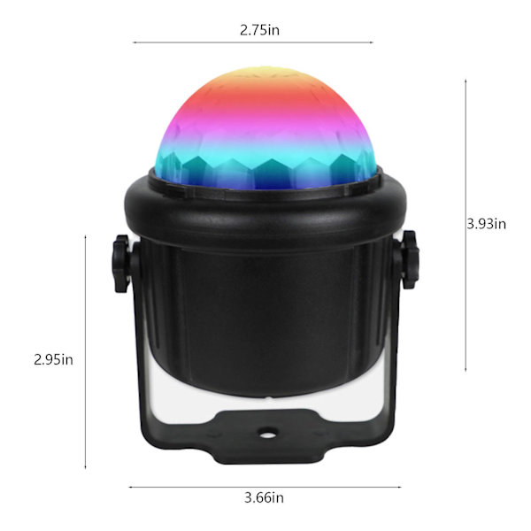 Levering i morgen Femtakket stjerne Lille natlampe Kreativ stjerneprojektionslampe Farverig atmosfærelys