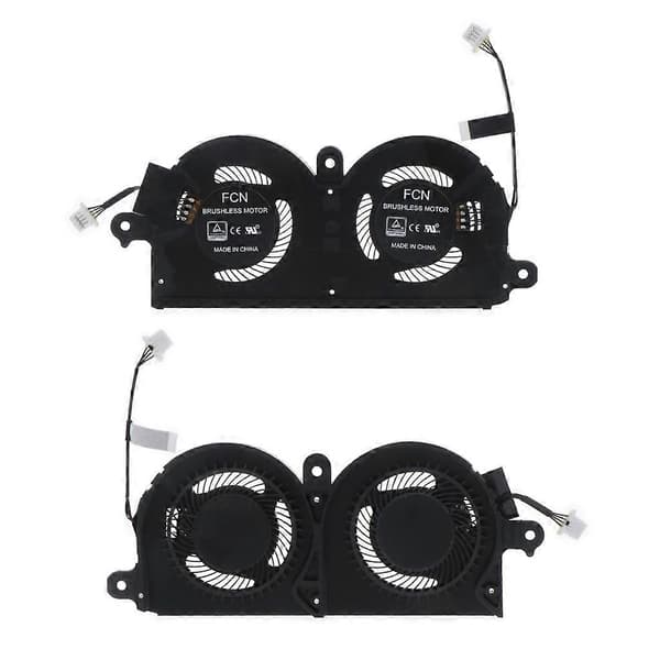til Dell XPS 13 9370 Laptop CPU Køleventilator 5V 0.40A 4P Notebook CPU Radiator