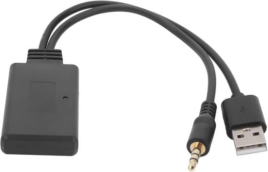 Car Bluetooth Adapter - Wireless 3.5mm Audio Player with AUX/USB - Bluetooth 5.0 Transmitter for Car Radio