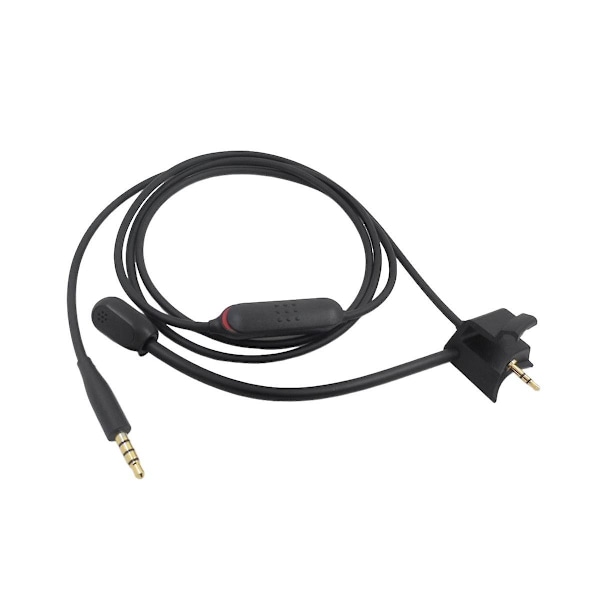 For QC35II Avtakbar Gaming Støyreduserende Hodetelefon Headset Mikrofon Spill Headset Kabel