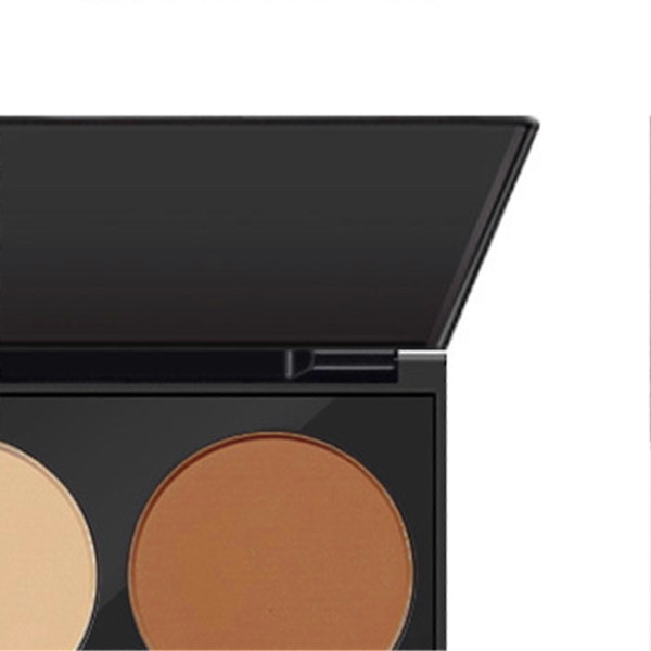 Rougepalett för ansiktet med fin pulvertextur i 6 färger för makeup