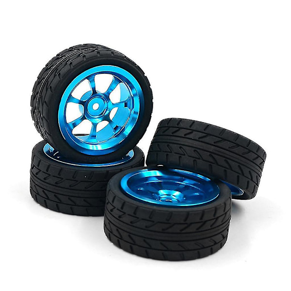 Til Wltoys 1:18 A959-b A979-b A959 A969 Legeringfælge Og Dæk Rc Bil Hjul 4stk