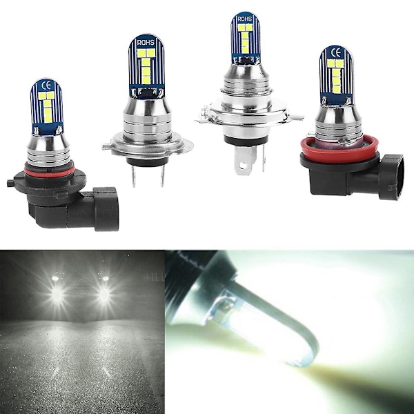 Mini LED-lampor för strålkastare H4 H7 H11 9006/hb4 Canbus Bil Dimljus