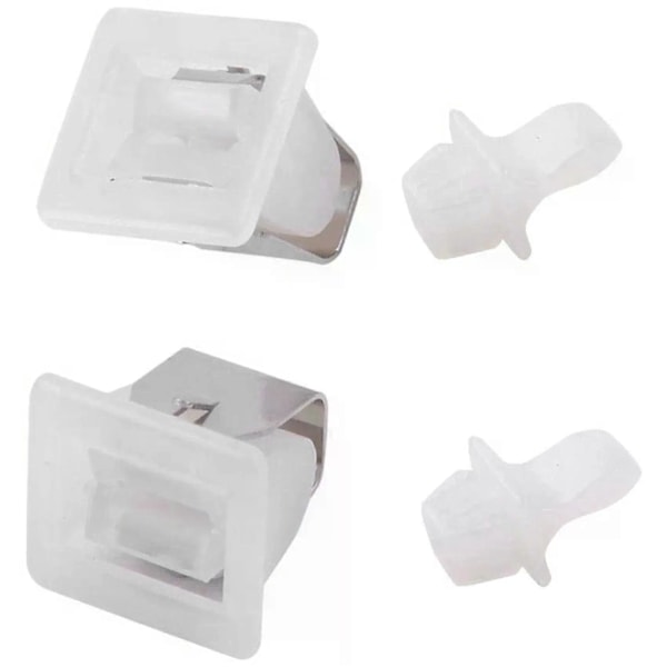 4 Stykker Egnet for 306436 279570 Tørketrommeldørlåssett Egnet for Klesvasktørker