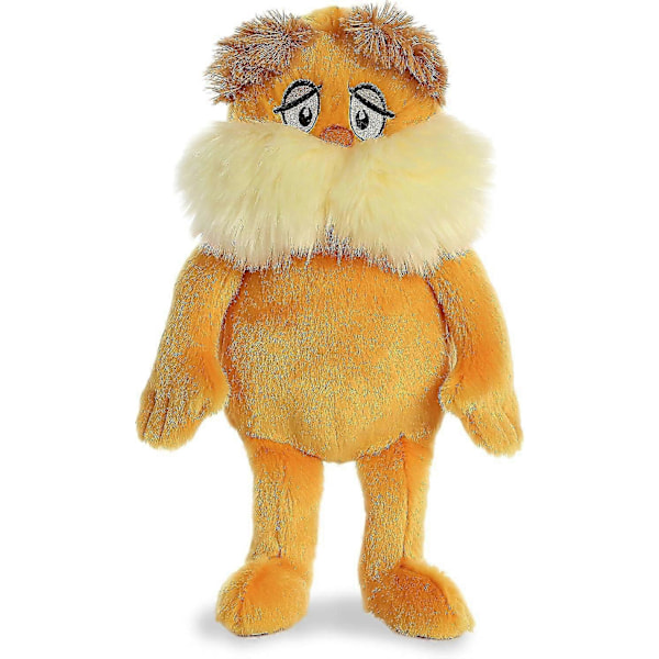 SBSG Whimsical Dr. Seuss The Lorax Plyschdjur - Magisk Berättelse - Orange 12 Tum