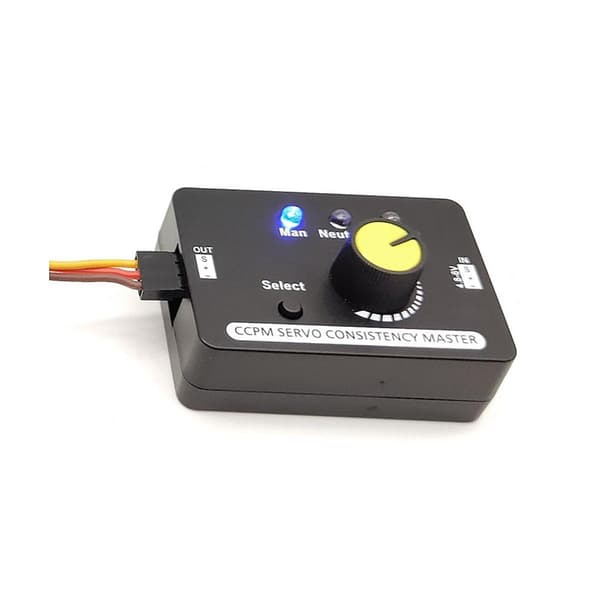 Multi Servo Tester 3CH ECS Konsistens Hastighetskontroller Strømkanaler CCPM Master Checker RC Drone