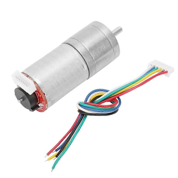 DC 6V Enkooderi Vaihdemoottori Nopeuden Alennus Moottori Robotti RC Auto DIY Moottorilelu