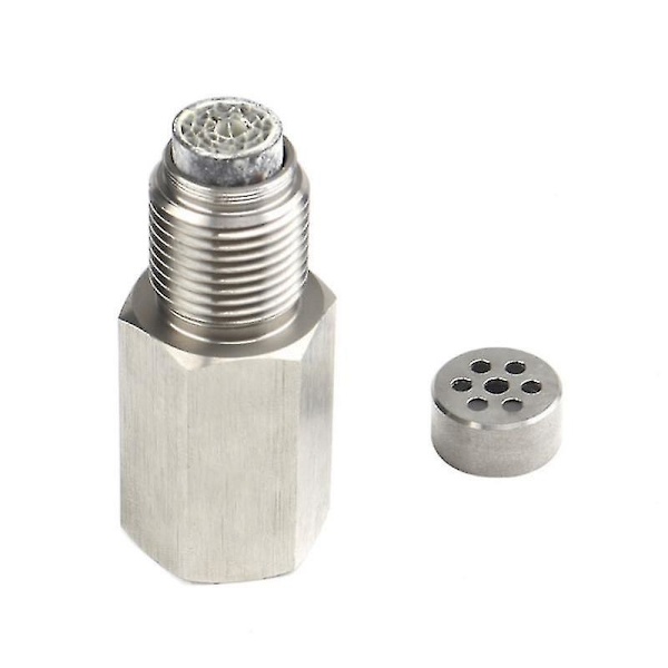 Högkvalitativ Mini Katalysator med Inbyggd M18x1.5 Katalysator 304 Rostfritt Stål 6*2.5*2.5cm O2-sensor