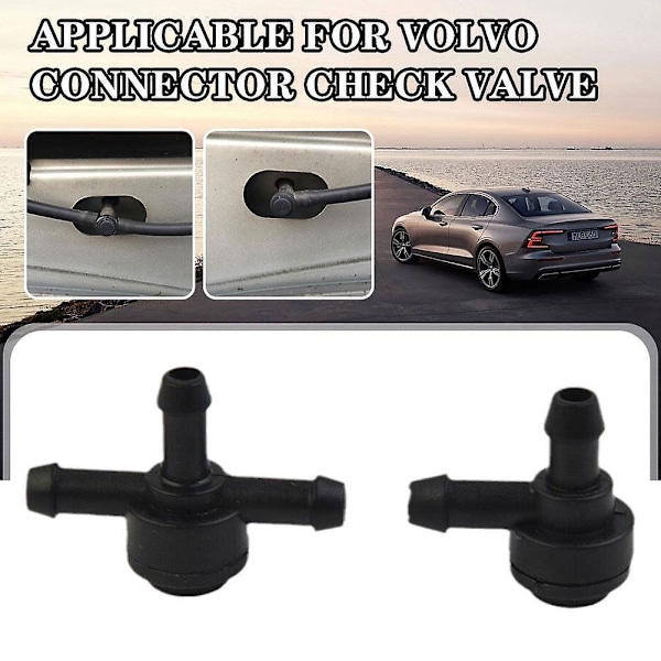 Vindrutespolningsventil T-ventiler för Volvo XC90 (03-13) XC60 (10-13)