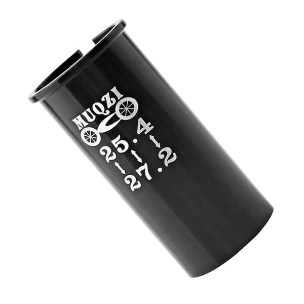 25,4 mm setepinne til 27,2 mm sykkel setepinneadapter