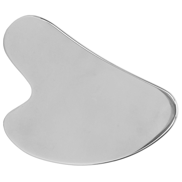 Rostfritt stål Gua Sha terapi bräda ansiktsmassage verktyg