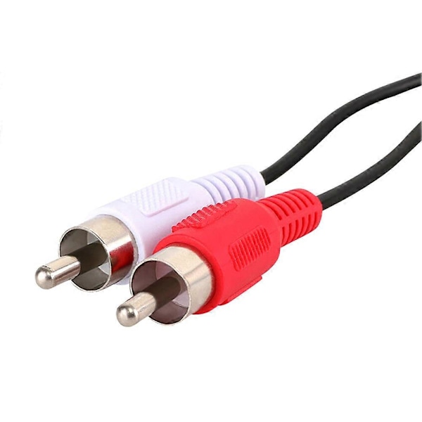 1,5 m USB A Hona till 2 RCA Hane Kontakt Ljud Video Förlängningskabel Sladd 2025:e