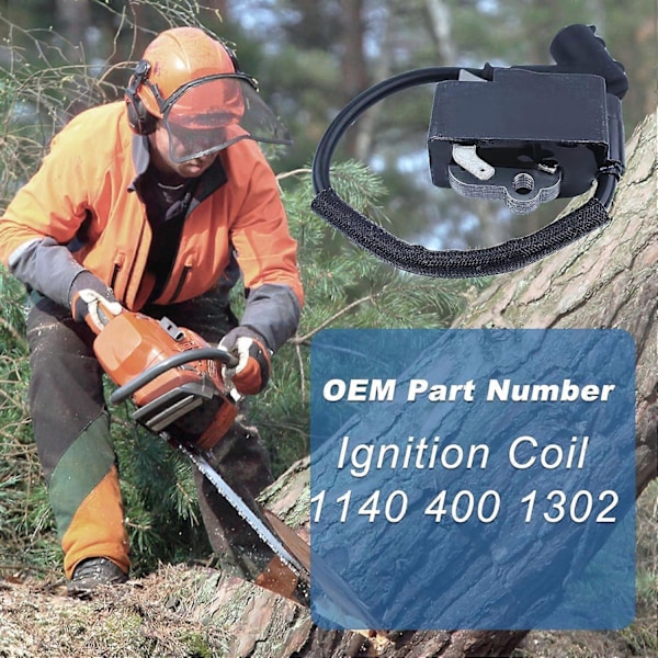 Tændspolemodul til STIHL MS 362 MS 362 C MS 362 CM motorsav, Udskiftning af tændspolemodul Nem installation Reservedele Tilbehør 2024THO