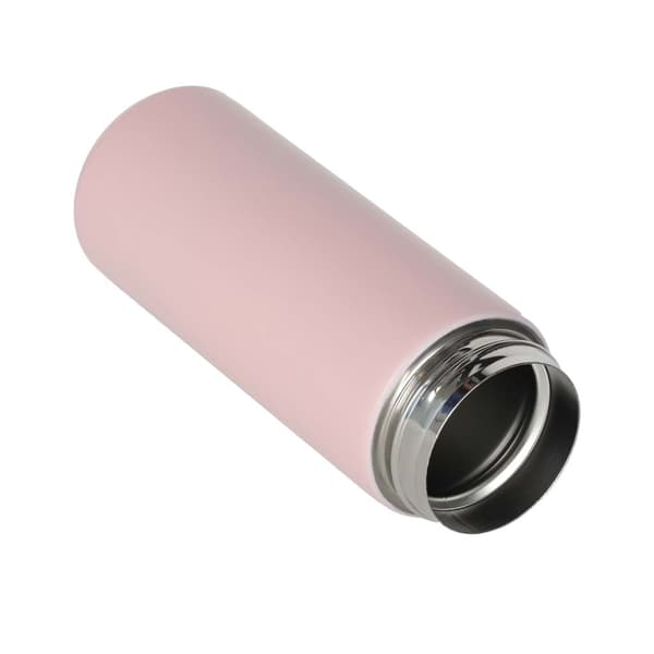 Termokopp med LED 420 ml rosa