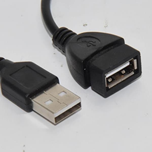 USB Timer Switch Forlængerkabel 60cm Strømforsyningsledning til Bordlampe Lys
