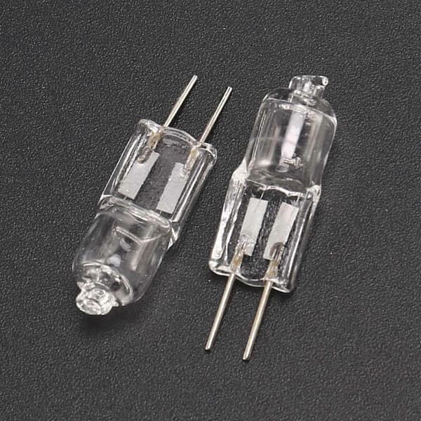 10 x G4 Halogen Lys Lampe Belysning 10W Varm Hvit