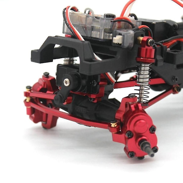 För Fcx24 Metall Servo Montering 1/24 Rc Crawler Bil Uppgraderingar Delar Tillbehör, Gul