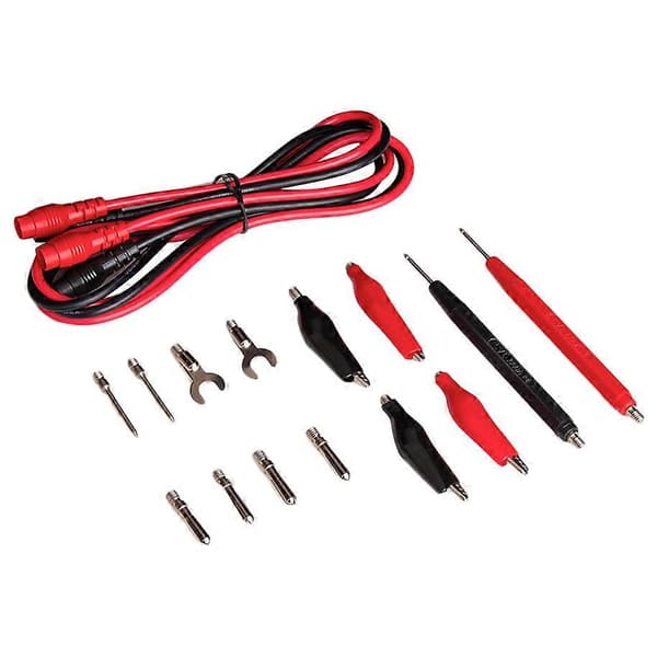 16 stk. Multimeter Test Probe Testledninger Kit Udskift Testledninger Prober til Digital Multimeter Krokodille