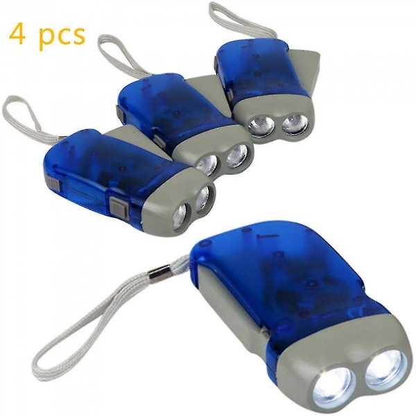 Hand Crank Ficklampa