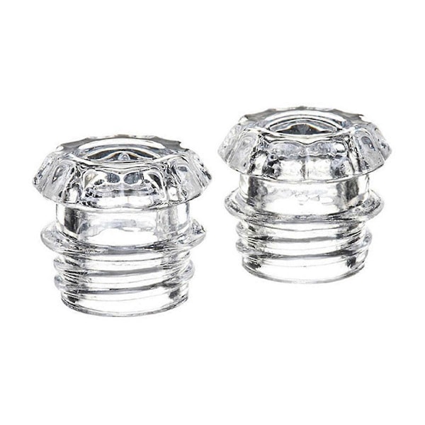 2 stk. Percolator Glas Top Udskiftning, Percolator Kaffekande Top Udskiftning Glas Knop Top Kaffe Po