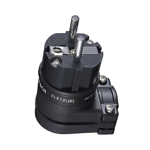 HiFi performance Furutech FI-E12L (R) FI-12ML (G) Schuko Stik 7-karakter L-formet albue Strømstik til high-end audio kabel