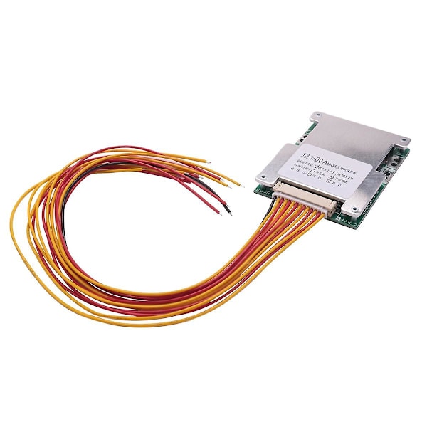13s 48v 60a Batteriskyddskort Li-ion Cell Batteri Bms Pcb Utjämningstavla