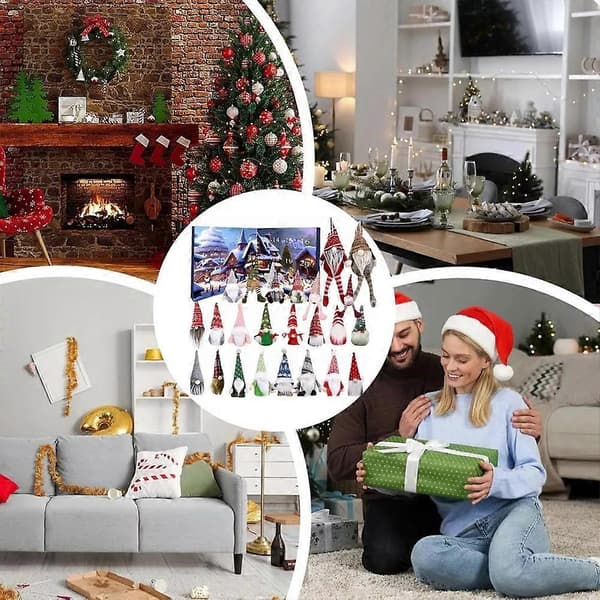 Julekalender med blinde bokser 2024, Julekalender med 24 samleobjekter av nissedukker
