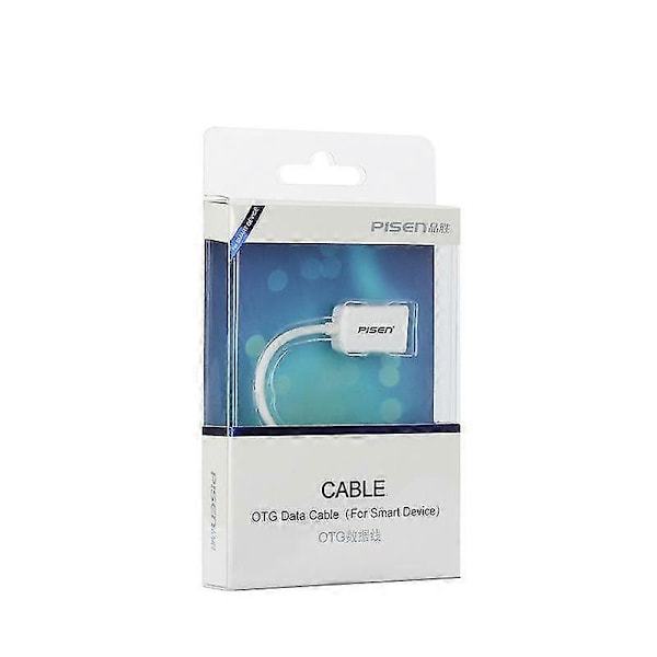 Pisen OTG -datakaapeli Android U -levyliitäntäadapteri Micro-USB