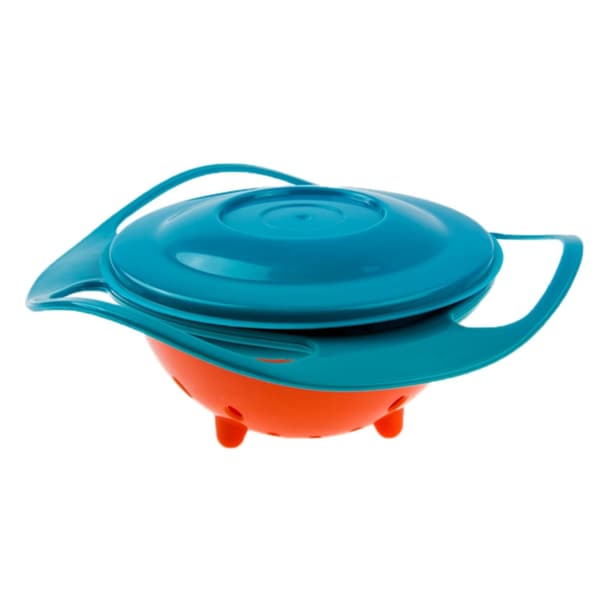 Spildfri Skål / Tallerken til Børn, UFO-formet
