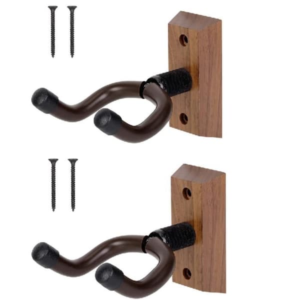 Roterende V-formet gitarstativ, sett med 2, med skruer