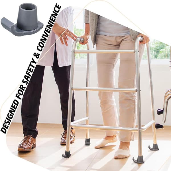 8 stk. Walker Ski Glides Kraftige Coaster Ski Plast Drive Walker Dele Walker Tilbehør Passer til W