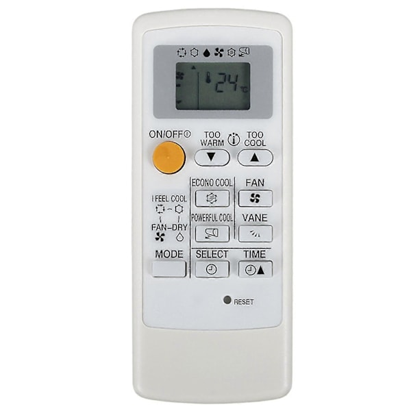 Erstatningsfjernkontroll for klimaanlegg for Mitsubishi Mp04b Mp04a Mp2b