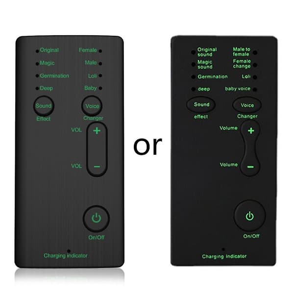 Audio Jack Mini Stemmeforvrangler til Telefon Computer Mobiltelefon Lydkort