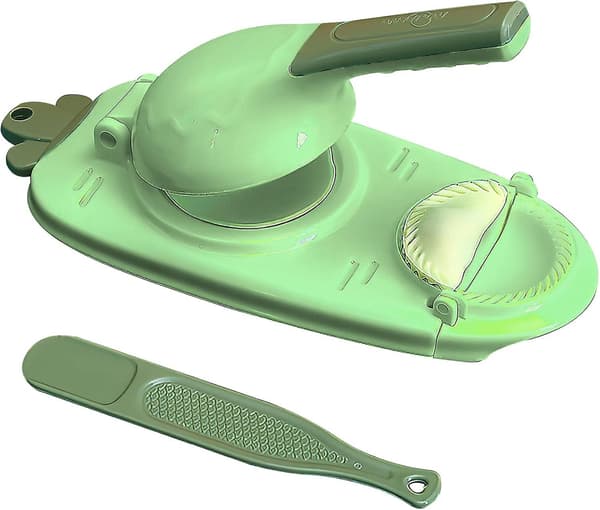 2-i-1 Dumpling Maker, Manuell Dumpling Wrapper Mold Maker, Manuelle Deigmaskiner, Manuell Dumpling Maker Mold, Empanada og Dumpling Deigpresse