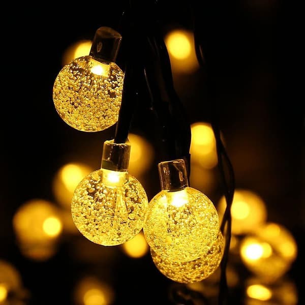 Solcelle-Garland LED Havedekoration
