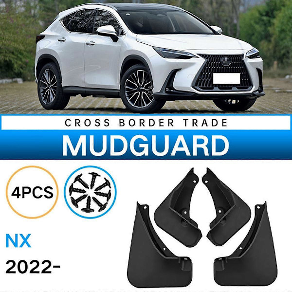 Stänkskydd för NX NX260 NX350H 2022, Stänklappar, Mudguards, Tillbehör
