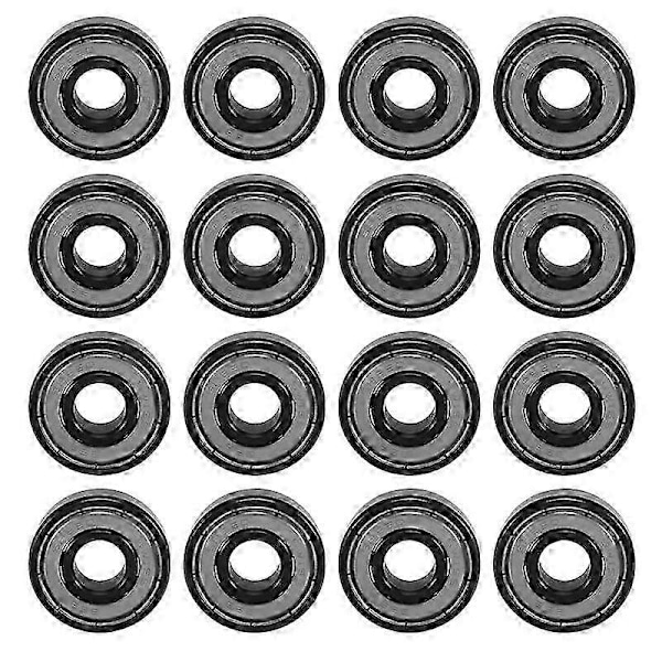 16 stk. Keramiske 608 Lejer 8*22*7mm ABEC-11 Hybrid 6 Hvide ZrO2 Kugler Skateboard Leje Skøjteløb Inline Roller Edition a