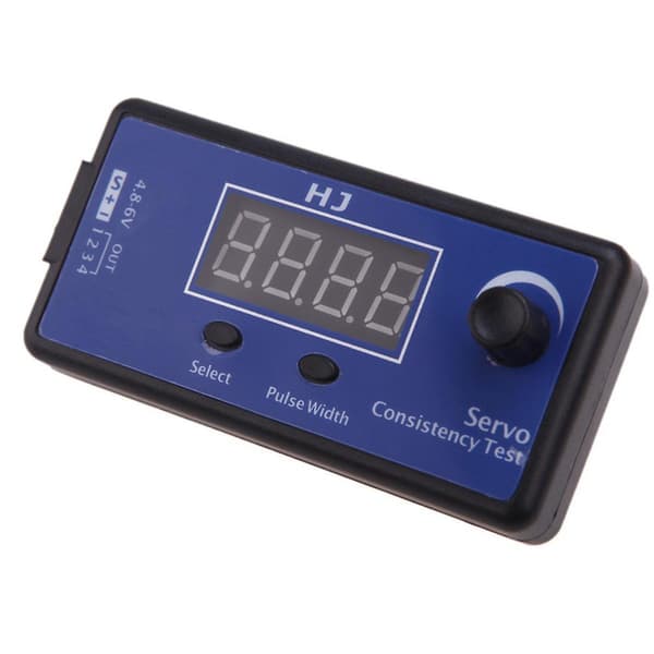 1-4 Digital Servo Tester Servo Tester ESC Konsistenstester til RC Helikopter Fly Bil