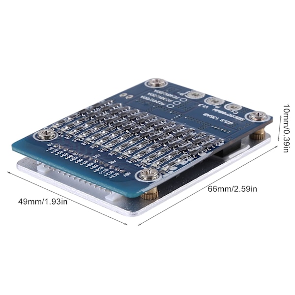 13S 48V 20A Celle 18650 Batteribeskyttelse BMS PCB Board, Li-Batteri Celle Balance Board Modul