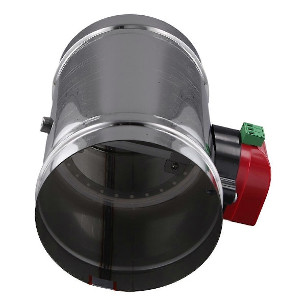 125mm ruostumattomasta teräksestä valmistettu sähköinen ilmanvaihtokanavan vaimenninventtiili HVAC-ilmanvaihtokanavien moottoroitu ilmanvaimennin AC220V Ac