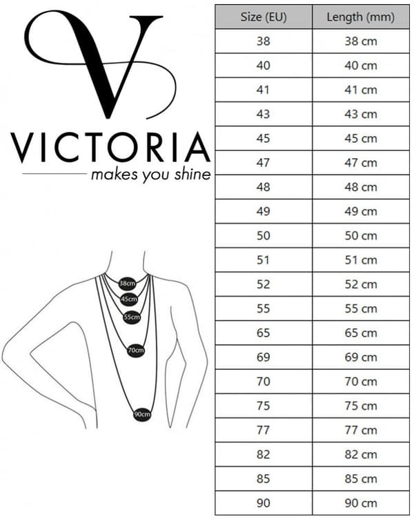 Gullkjede i Victoria-design