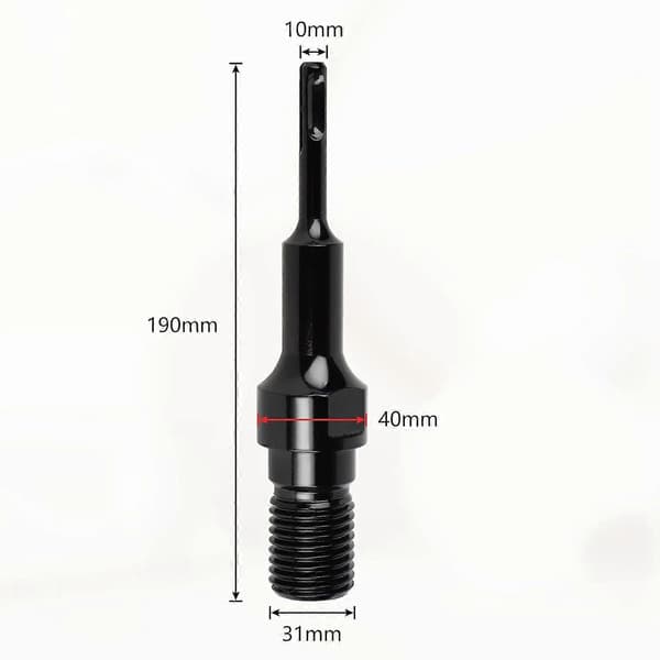 SDS PLUS -adapteri timanttiporakruunulle 1 1/4\" UNC, porakruunuadapteri