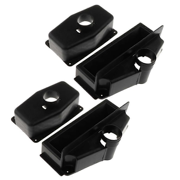 Pakke med 4 fodboldbord boldopsamlingskasser standard 1,4 m bordfodbold reservedele