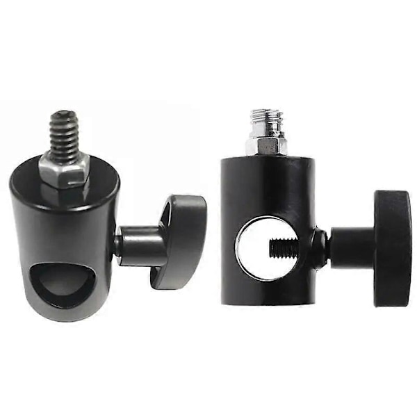 1/4 3/8 Gänga Gränssnitt Snabb Adapter Konverterare Multifunktionellt Monteringsfäste Adapter för Ljusstativ Fotografering Speedlight