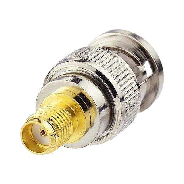 SMA till BNC Hane RF Koax Koaxial Adapter Konverter Kontakt
