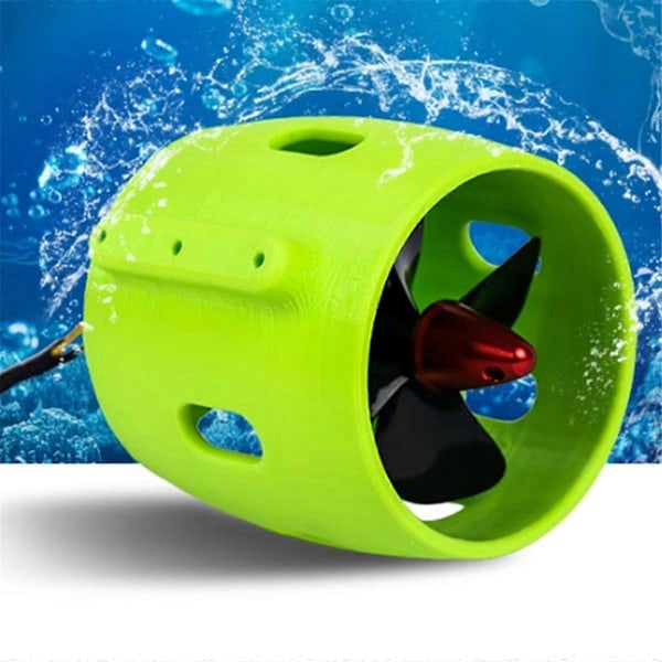 DC 12V-24V 20A Undervands Jetbåd 4 Bladet CW CCW Thruster Motor til DIY RC Robot Lokkemad Rede Båd